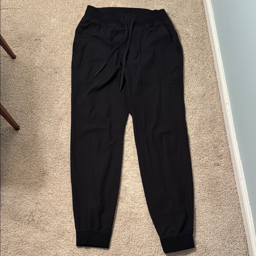 Lululemon Athletica Men’s Black ABC Jogger Sweatpants with Elastic Cuffs